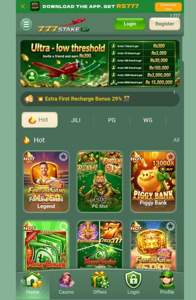 777Stake Game